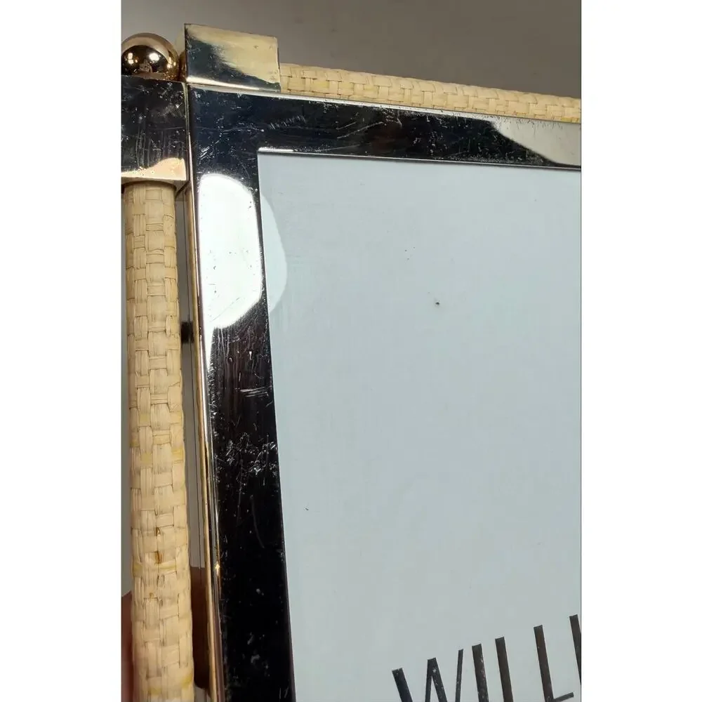 William Yeoward Crystal Classic Raffia Picture Frame 8 x 10